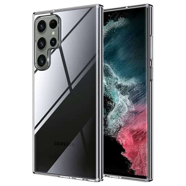 For Samsung Galaxy S22 Ultra Clear Case Shockproof Tough Gel Clear Transparent Air Cushion Cover For Samsung Galaxy S22 Ultra Clear Case Shockproof Tough Gel Clear Transparent Air Cushion Cover